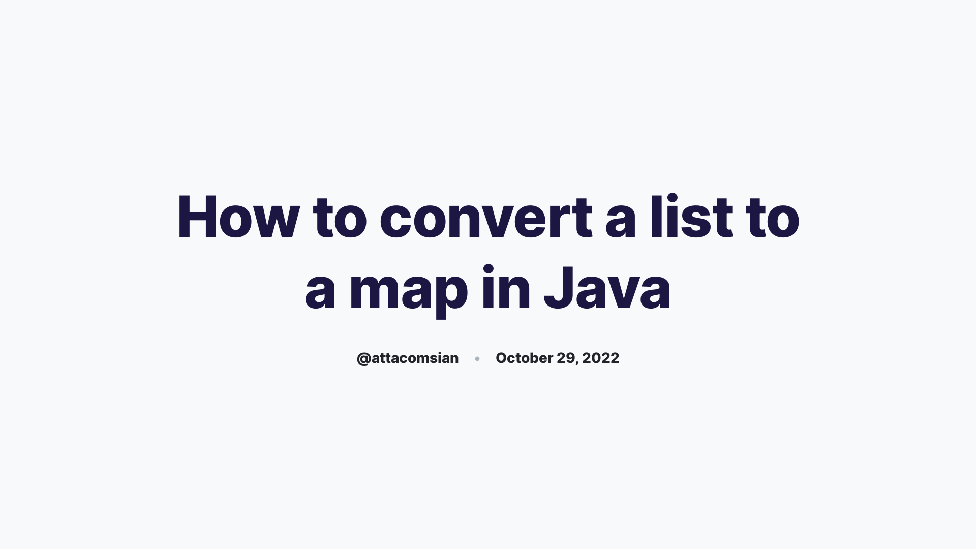 add list in map java