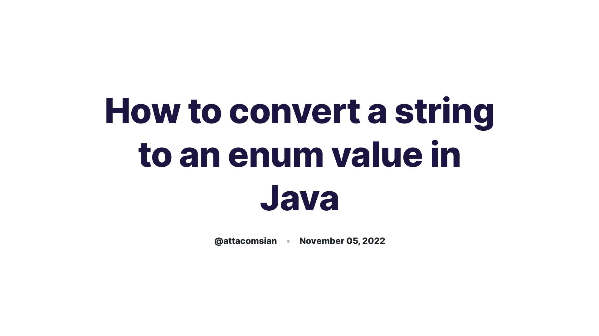 Java 8 Convert Enum Value To String