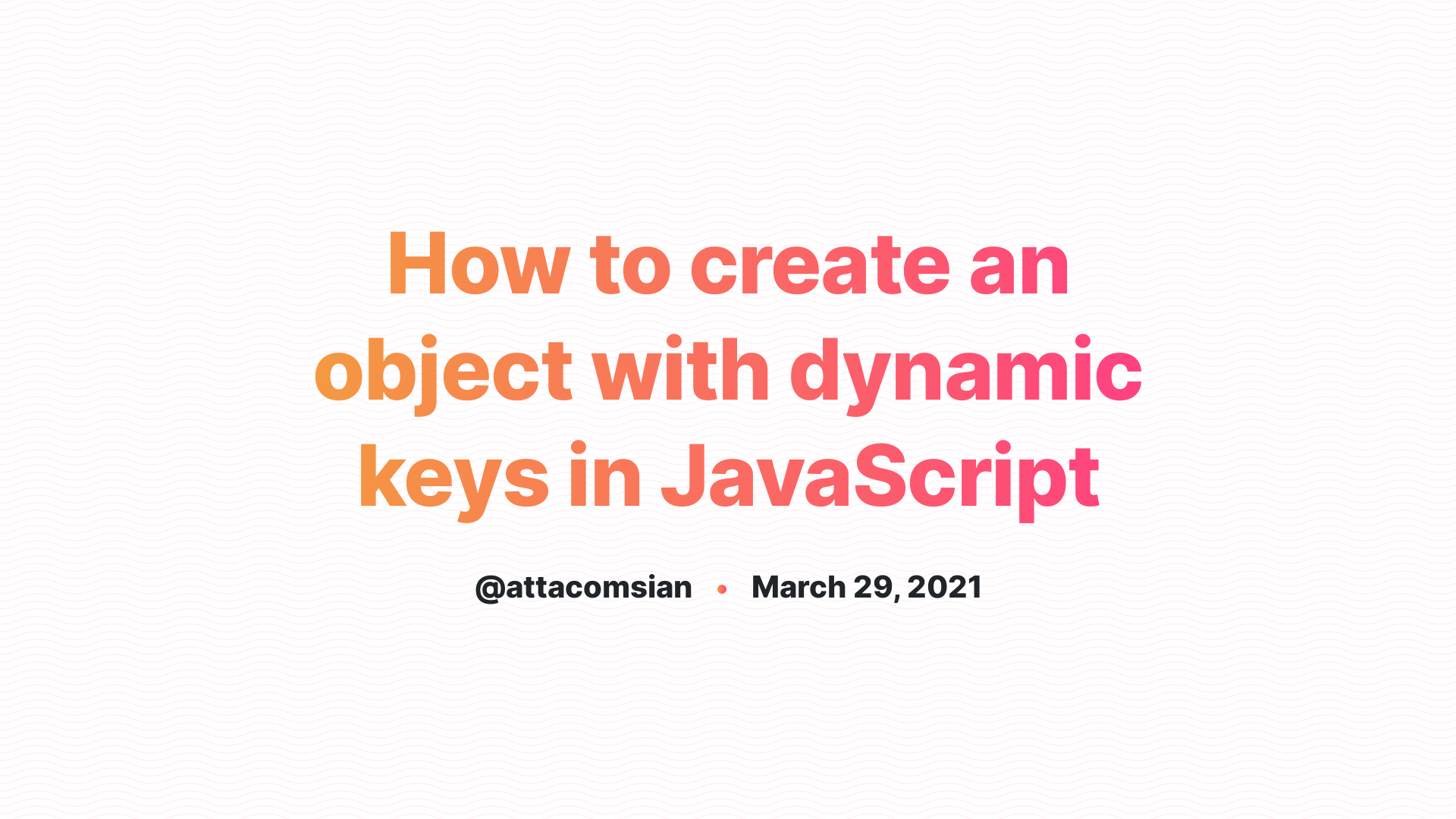 33 Remove Key From Object Javascript