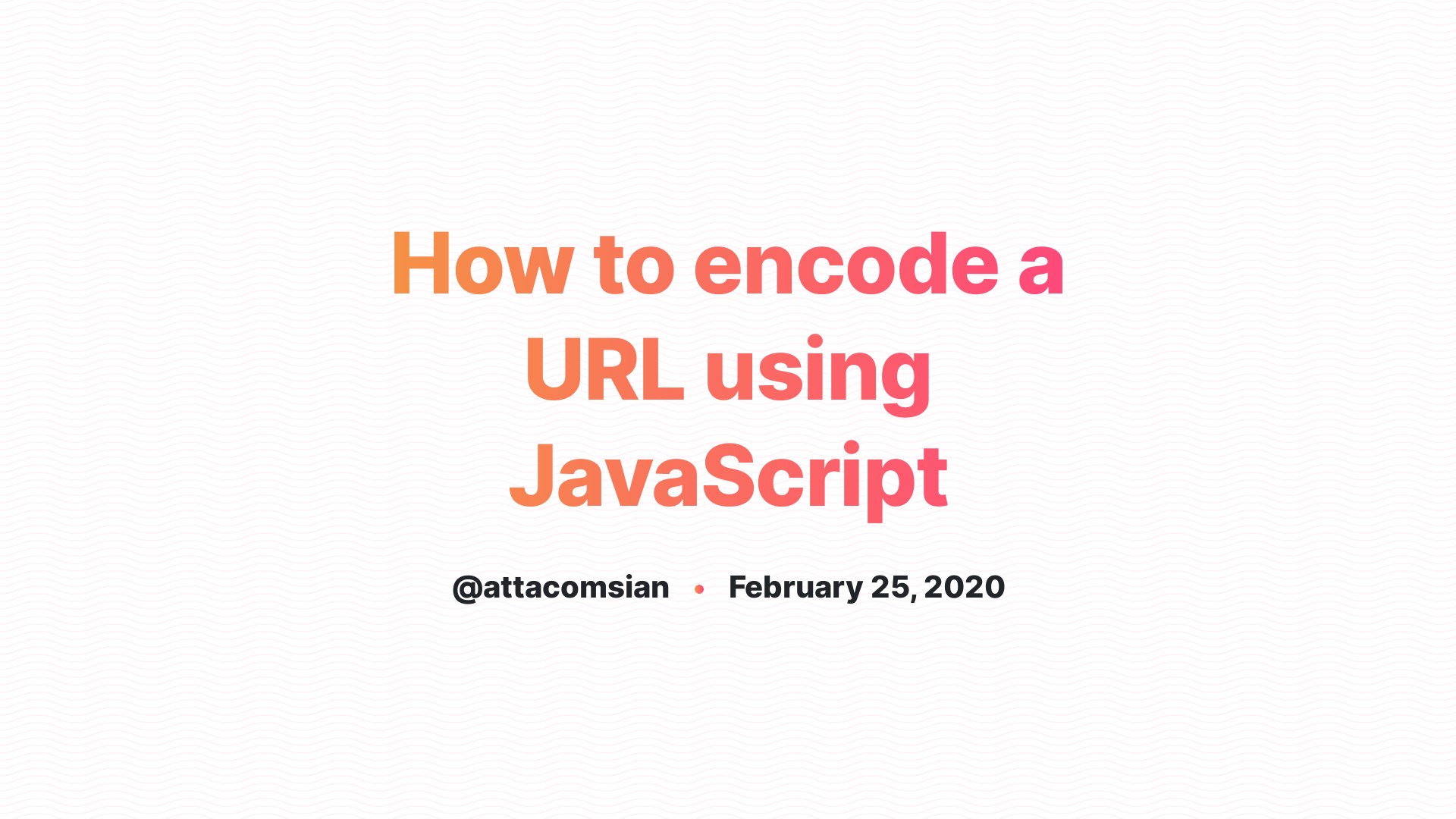 html-how-to-encode-a-javascript-url-correctly-if-it-contains-special