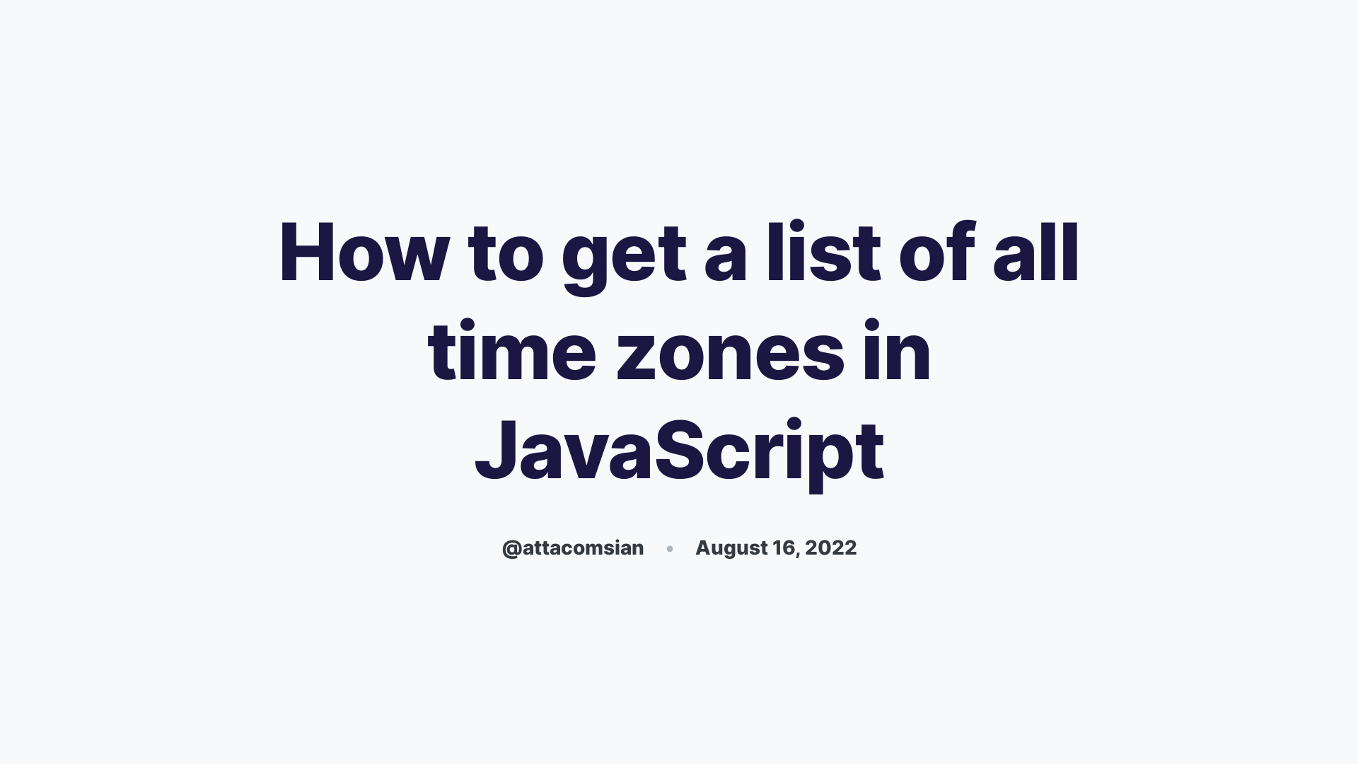 get-the-timezone-in-javascript-delft-stack