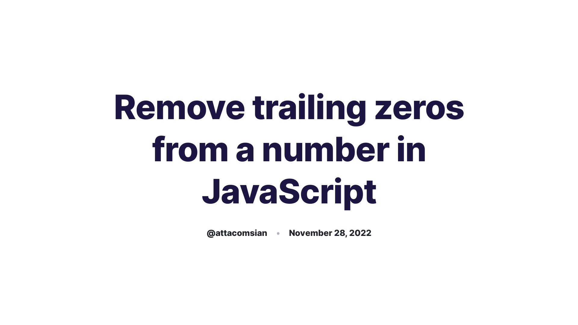 remove-trailing-zeros-from-a-number-in-javascript