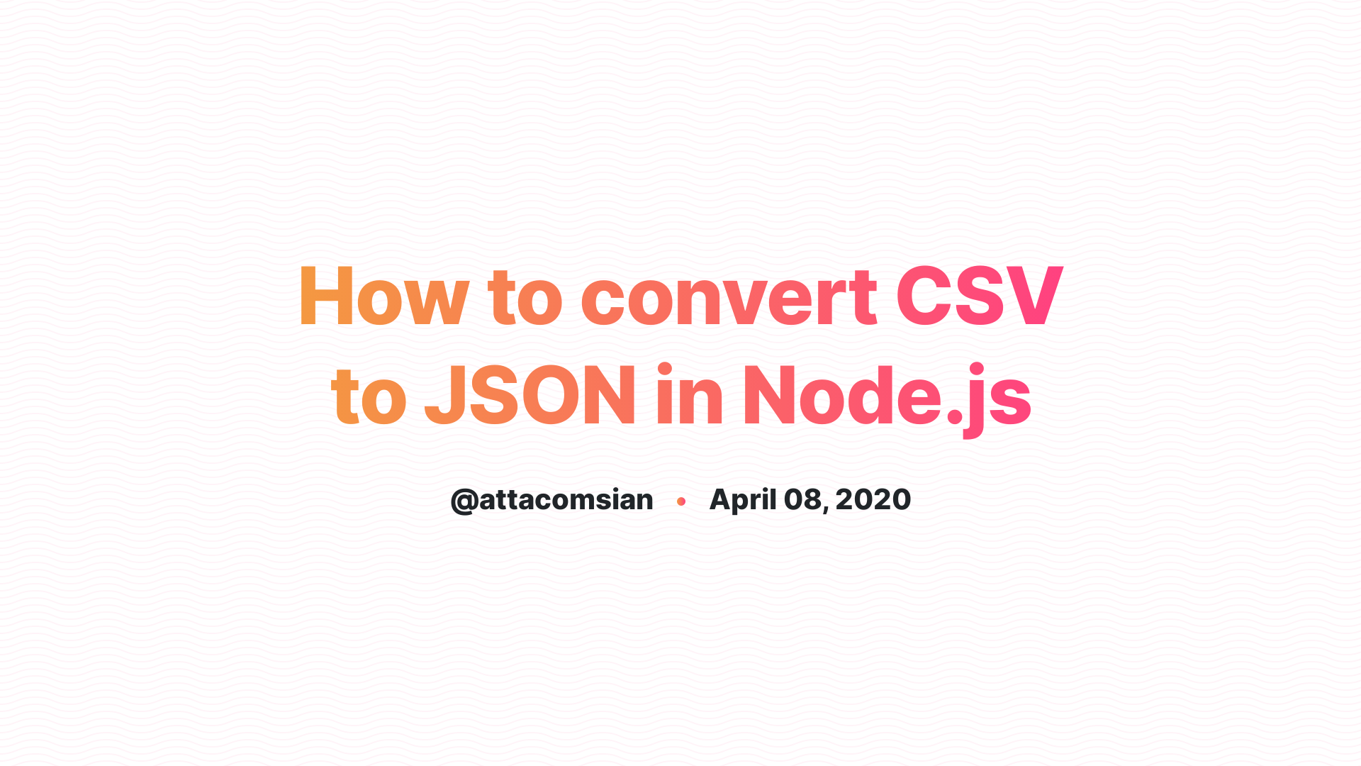 convert json to csv online