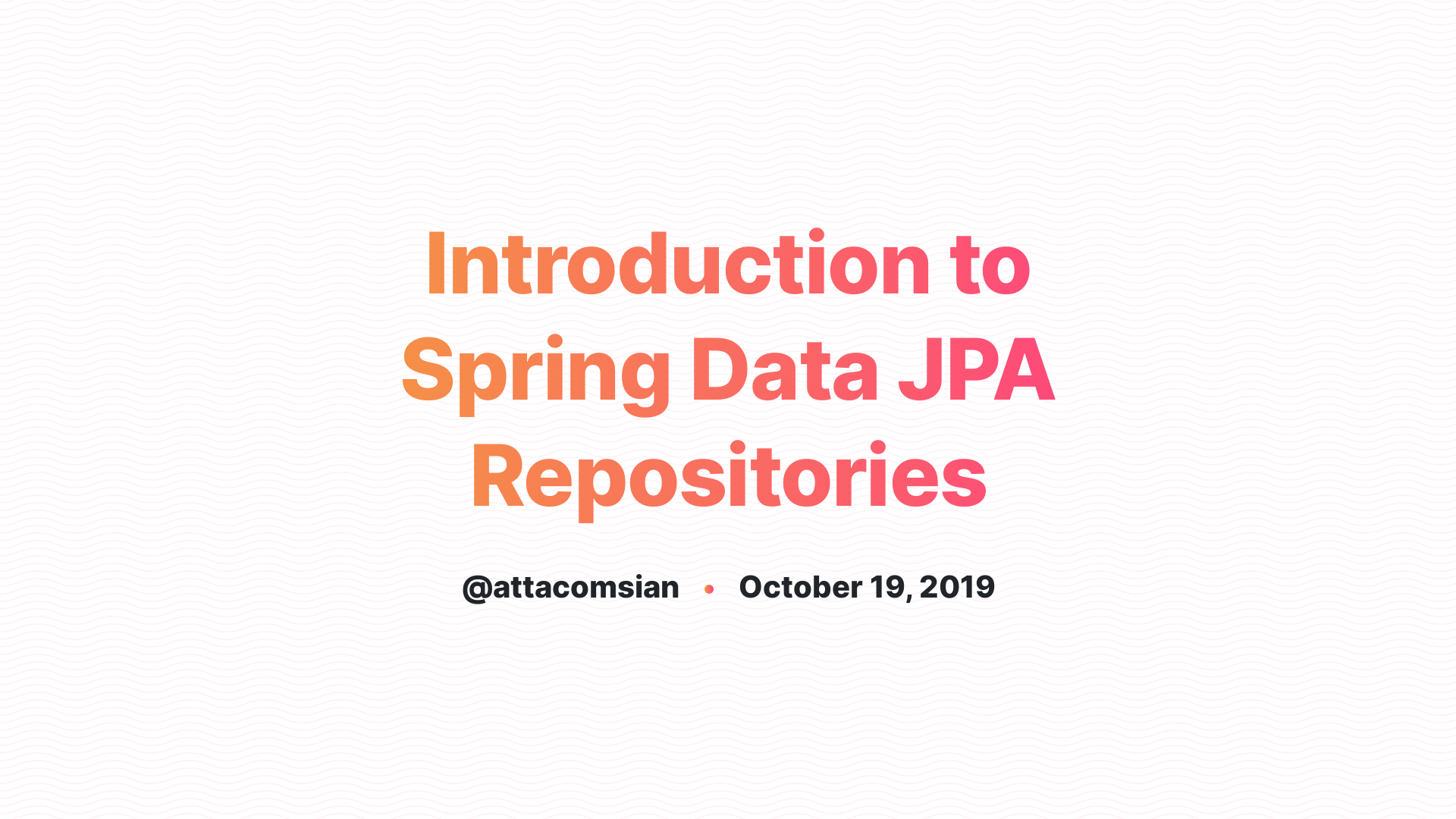 spring data generic repository